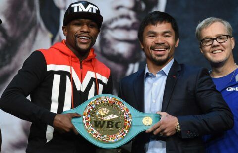 Manny Pacquiao has unfinished business with Floyd Mayweather.