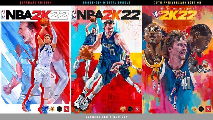 2K Sports revealed different covers for NBA 2K22, depending on which edition you purchase.