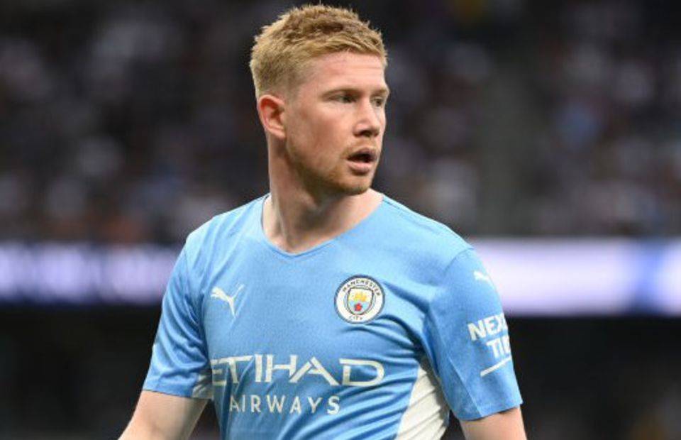 Kevin De Bruyne in action for Man City