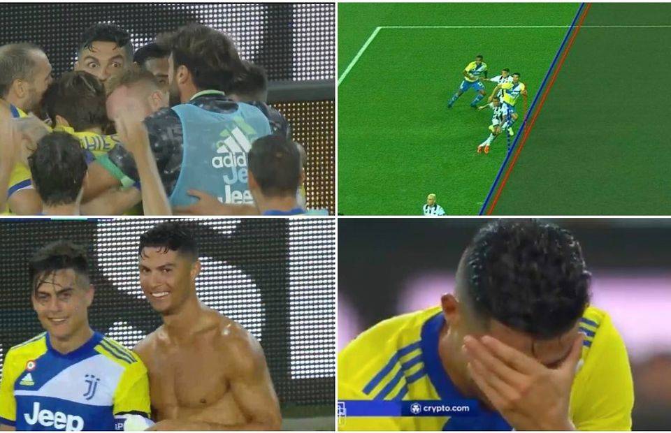 Cristiano Ronaldo's Juventus goal was disallowed