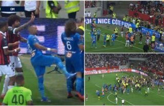 Nice vs Marseille descended into chaos