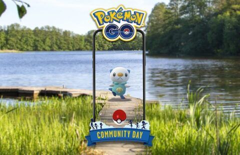Oshawott is the featured Pokemon for September's Community Day.