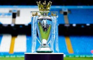 The Premier League trophy is the ultimate prize for the team that finishes at the top of the table after 38 games.