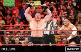 Samoa Joe is full of praise for Brock Lesnar