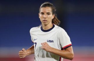 US football star Tobin Heath has been linked with a return to Europe