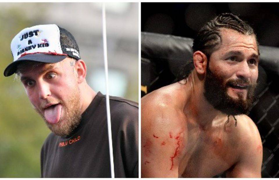 Jake Paul (L) and Jorge Masvidal (R) have been going back and forth on Twitter once again.
