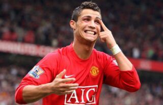 Man United's shares have gone up massively after Ronaldo's signing