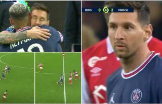 Lionel Messi made his PSG debut on Sunday evening