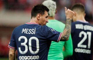 Lionel Messi makes his debut for Paris Saint-Germain