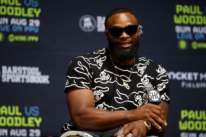 Tyron Woodley has promised to knock out Jake Paul in his first professional boxing match.