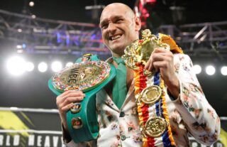 Tyson Fury's dad John wants him to face Anthony Joshua in December after beating Deontay Wilder.