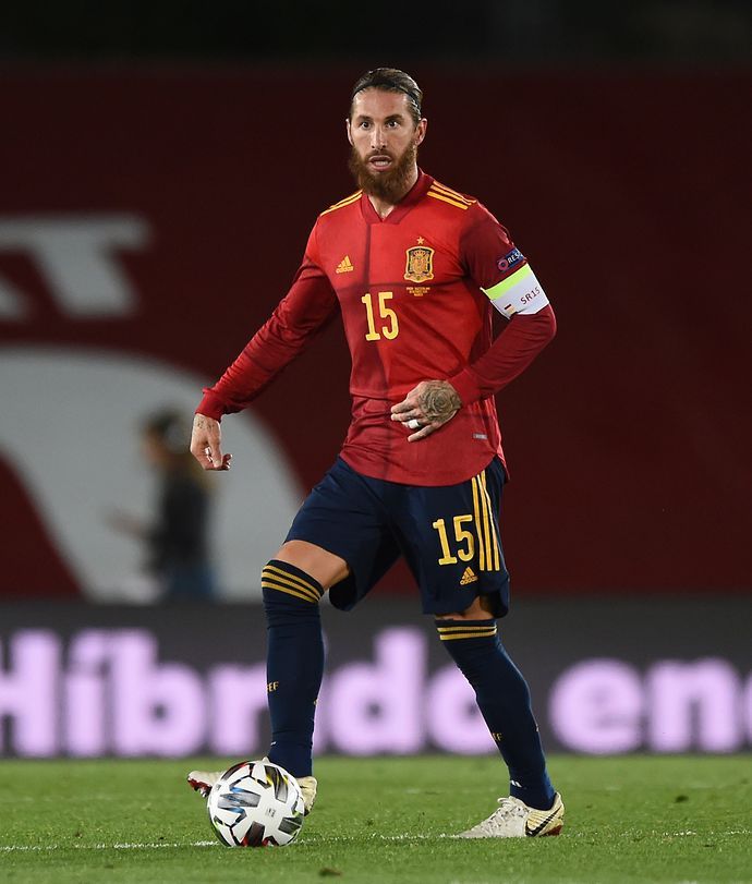Ramos with Spain