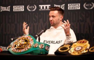 Josh Taylor is in a confident mood ahead of the fight