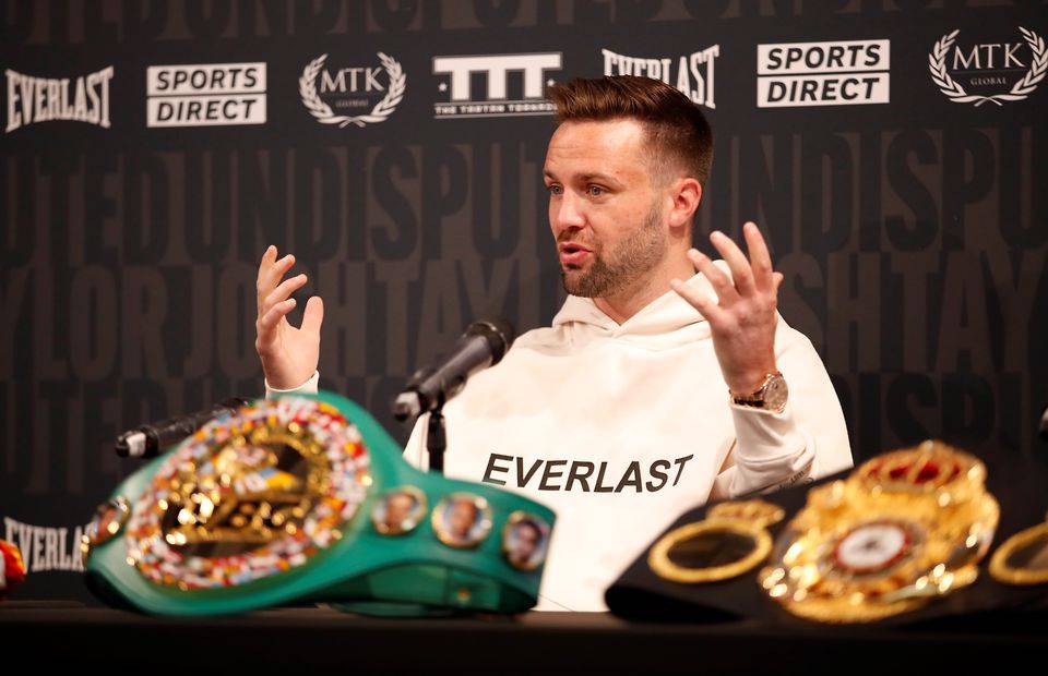 Josh Taylor is in a confident mood ahead of the fight