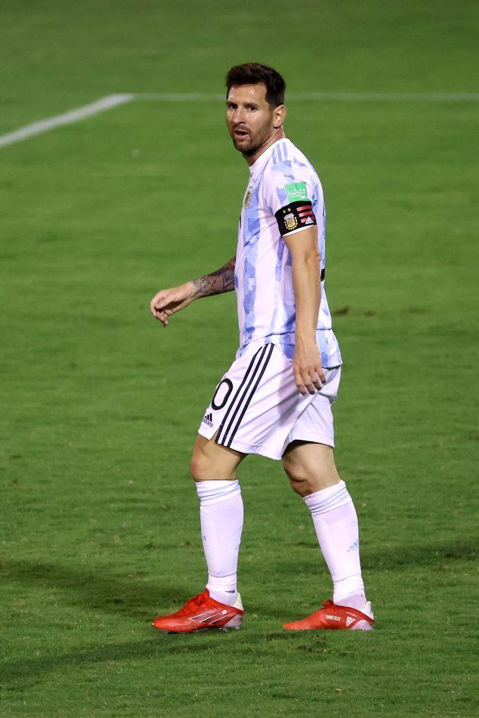 Messi played 90 minutes for Argentina