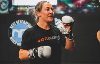 Molly McCann will face Ji Yeon Kim in a flyweight bout at the UFC Apex in Las Vegas on Saturday night.