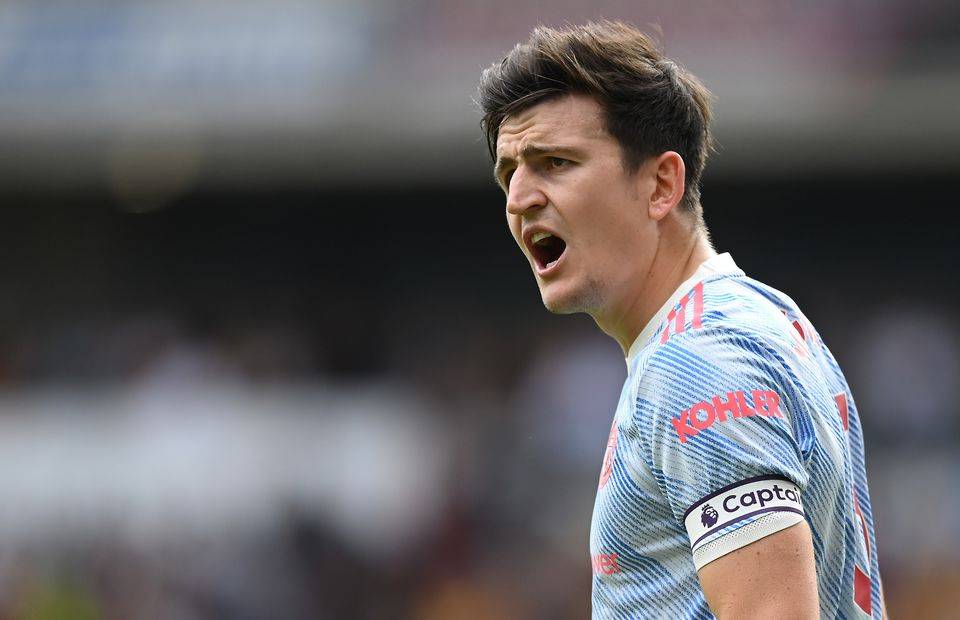 Harry Maguire in action for Manchester United