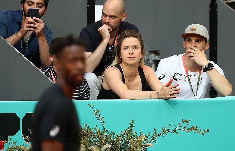 Tennis player Elina Svitolina has opened up about playing at the same tournaments as her husband Gaël Monfils