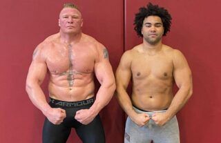 Gable Steveson heaps praise on Brock Lesnar as a mentor and hopes to follow in his footsteps.