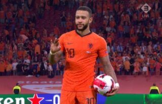 What a performance by Memphis Depay