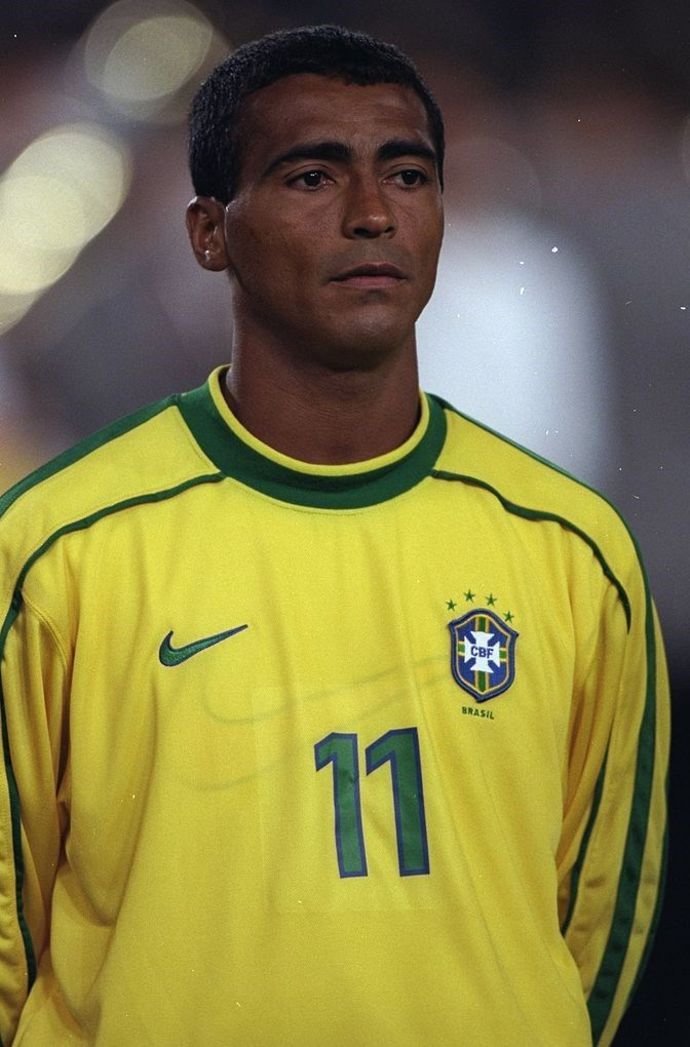 Romario with Brazil