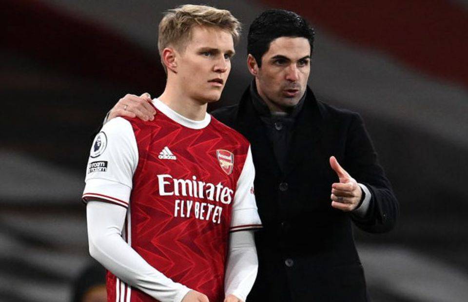 Martin Odegaard is hoping to win the Champions League and Premier League with Arsenal