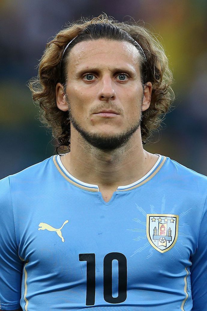 Forlan with Uruguay