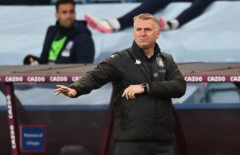 Aston Villa boss Dean Smith