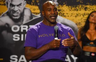 Evander Holyfield claims there's a 'great chance' he will fight Mike Tyson again - but called on Triller to 'come up with the money'.