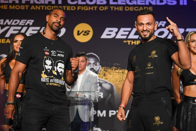 Joe Fournier faces off with David Haye in Florida for the first time