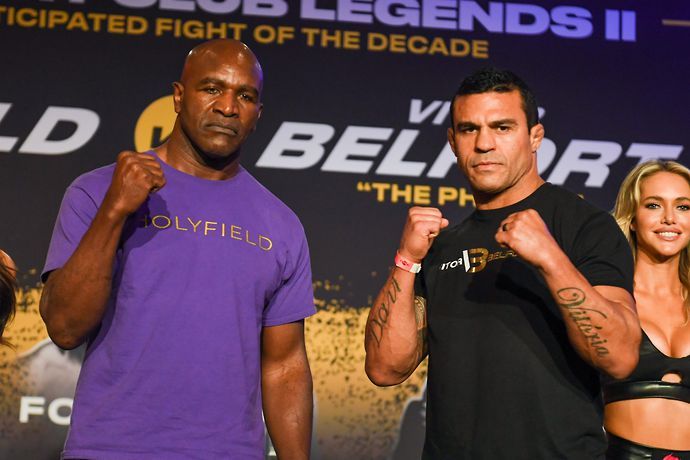 Evander Holyfield admitted there's a 'great chance' he'll fight Mike Tyson again