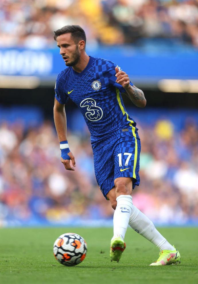 Saul in action for Chelsea
