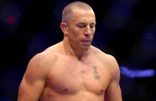 Georges St-Pierre says he 'wasn't ready' for his first world title fight against Matt Hughes at UFC 50