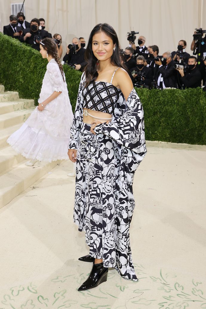 Emma Raducanu was in attendance at the Met Gala shortly after winning the US Open