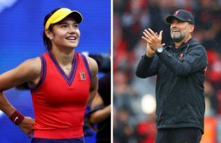 Liverpool manager branded Emma Raducanu the 'talent of the century' after the tennis star won the US Open