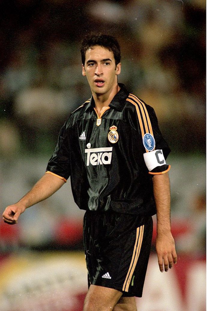 Raul with Real Madrid