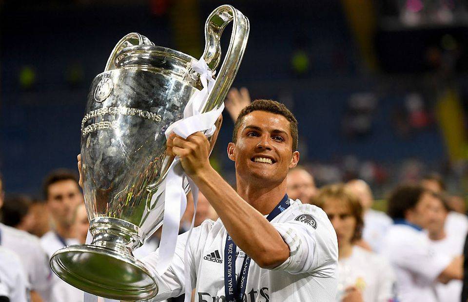 Cristiano Ronaldo has won the Champions League five times