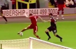 Is this Steven Gerrard's greatest ever assist?