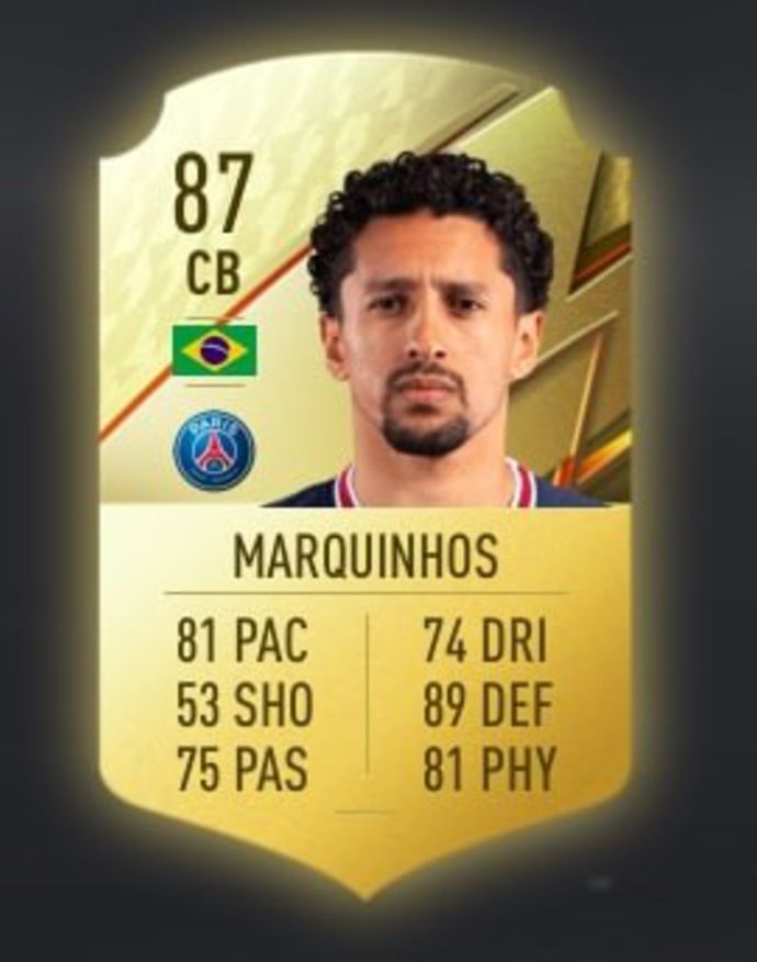 Marquinhos on FIFA 22