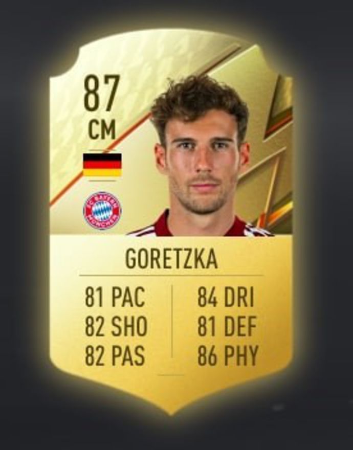 Goretzka on FIFA 22