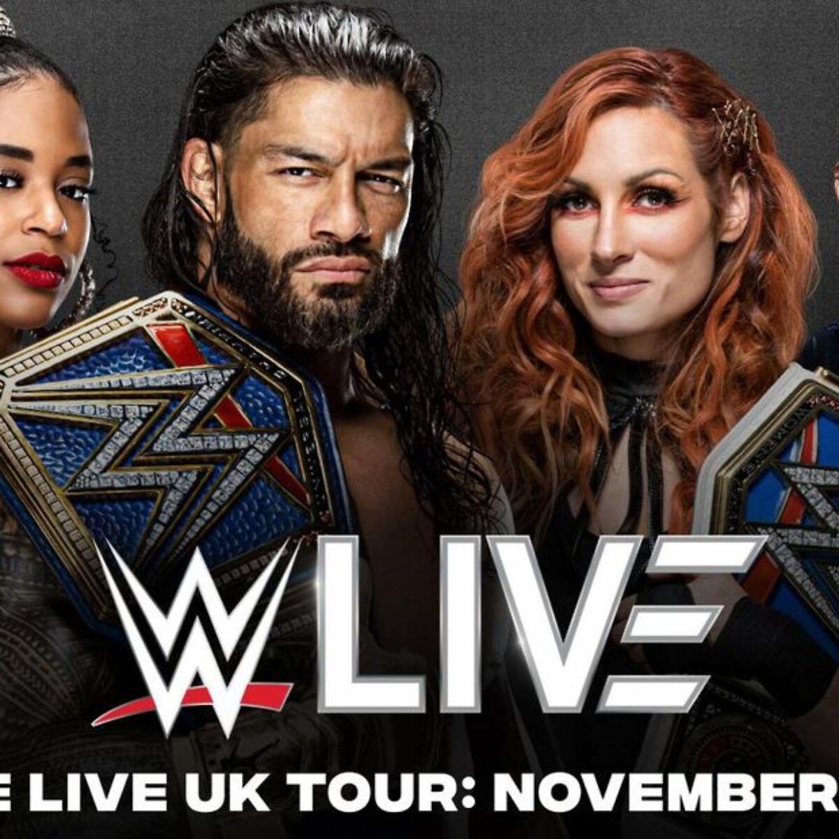 WWE WWE Wrestling Live UK Tour November 2017 Flyer 6"X8" Raw Smackdown Live 