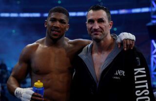 What happened to Wladimir Klitschko after he lost to Anthony Joshua?