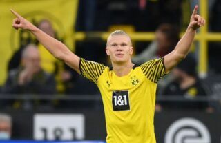 Erling Haaland has been on fire for Borussia Dortmund in 2021