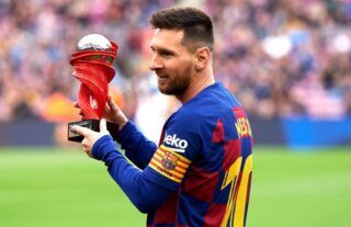 Lionel Messi scored 672 goals for Barcelona