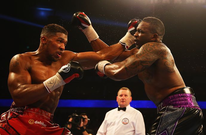 Dillian Whyte lost to Anthony Joshua in December 2015
