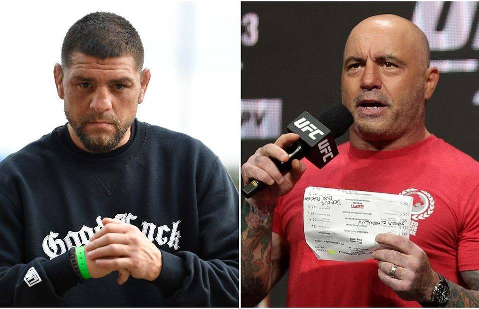 Joe Rogan warns Robbie Lawler that Nick Diaz has an 'unstoppable will' and 'chin made of iron'
