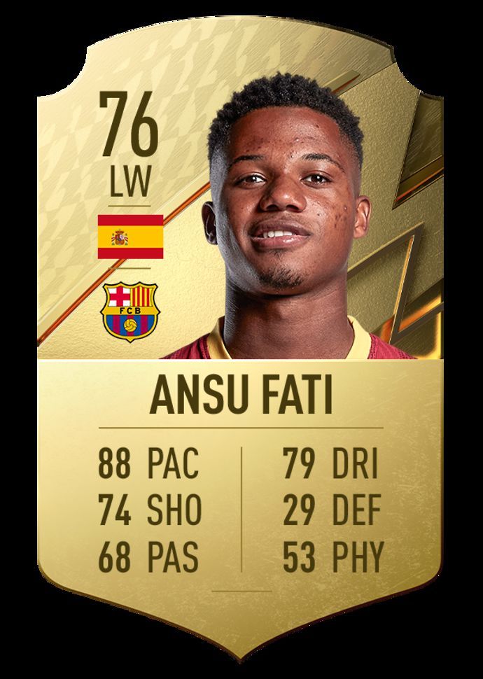 Ansu Fati FIFA 22