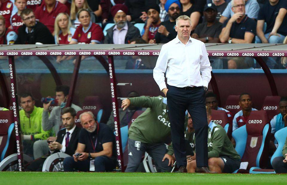 Aston Villa boss Dean Smith