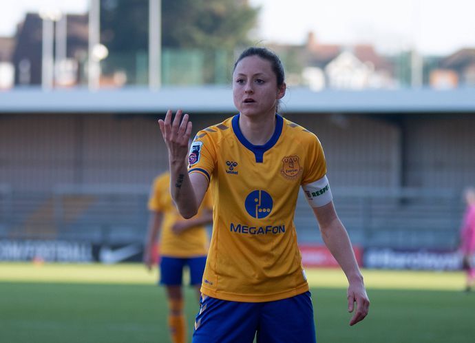 Danielle Turner was still confident of Everton's ability to earn a Champions League place