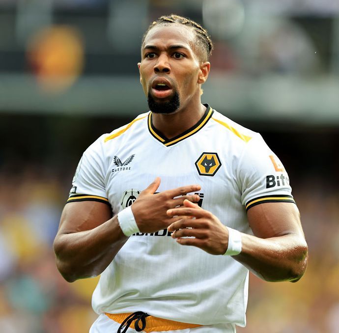 Adama Traore in action for Wolves